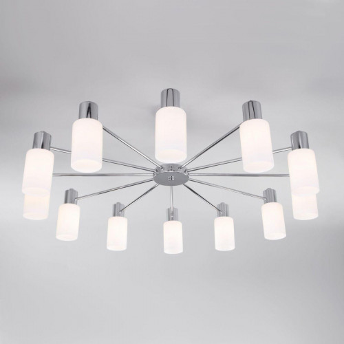 Потолочная люстра Eurosvet Vegga 70160/12 хром Smart