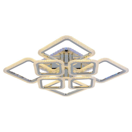 Потолочная светодиодная люстра Profit Light 8087/4+4 CHR A