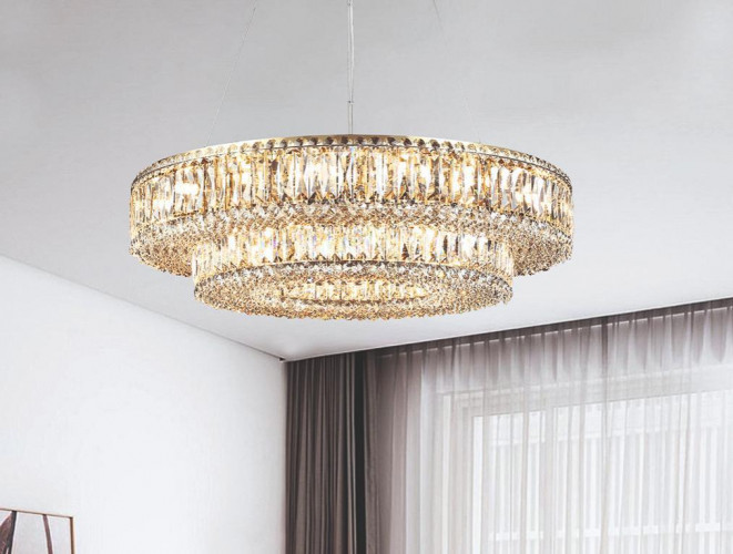 Подвесной светильник Newport Valencia 8450+28/S gold М0070079