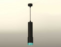 Комплект подвесного светильника Ambrella light Techno Spot XP7422004 SBK/BL черный песок/голубой (A2302, C6356, A2030, C7422, N7194)