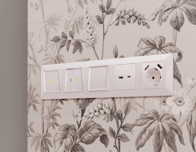 Лицевая панель выключателя AMBRELLA VOLT AP2010