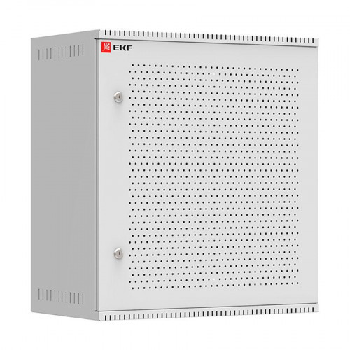 Шкаф телекоммуникационный настенный 12U (600х350) дверь перфорированная, Astra серия EKF PROxima ITB12P350