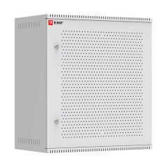 Шкаф телекоммуникационный настенный 12U (600х350) дверь перфорированная, Astra серия EKF PROxima ITB12P350