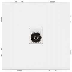 Розетка ЭРА Galaxy 15-3101-08 TV одиночная IP20 белый матовый Б0070729