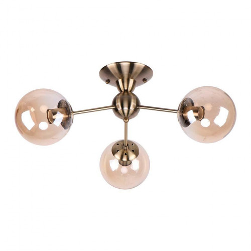 Потолочная люстра ЭкономСвет 20905/3AB AMB