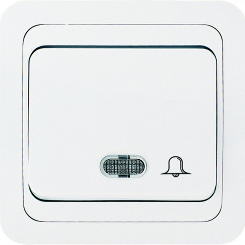 Кнопка звонка с подсветкой (220v) Makel Mimoza 12070