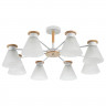 Потолочная люстра Arte Lamp Tyler A1031PL-8WH