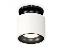 Комплект накладного светильника Ambrella light Techno Spot XS7510061 SWH/PBK белый песок/черный полированный (N7926, C7510, N7011)