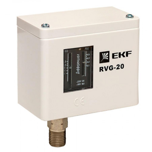 Реле избыточного давления EKF RVG-20-1,6 (1,6 МПа) RVG-20-1,6