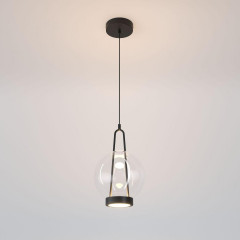 Подвесной светодиодный светильник Eurosvet Frasco 50267/1 LED черный