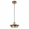 Подвесной светильник Escada 10260/1 LED*12W Brass/Brown marble