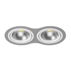 Комплект из светильника и рамки Lightstar Intero 111 (217929+217906+217906) i9290606