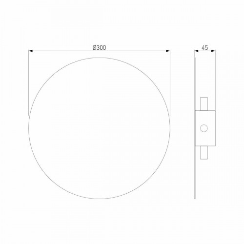 Настенный светильник TK Lighting 5911 Luna