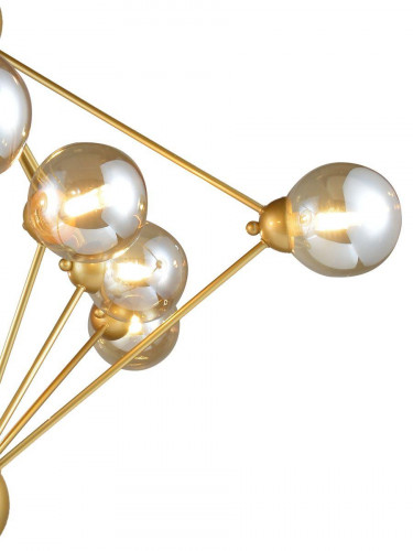 Подвесная люстра Natali Kovaltseva Stuttgart Stuttgart 91006/10C Gold