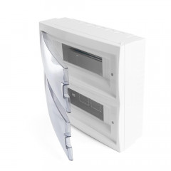 Бокс настенный Stekker EBX50-3/24-20 24 модуля, пластик, серия Standart 39649