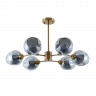 Потолочная люстра Arte Lamp Yuka Smoky A7759PL-6PB