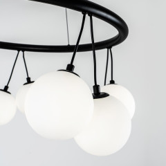 Подвесная люстра Modelux Modestyle MS.6120.10 BK