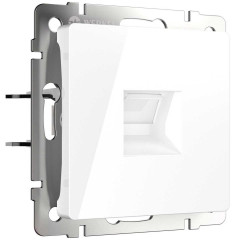 Телефонная розетка RJ-11 Werkel белый W1182001 4690389155383