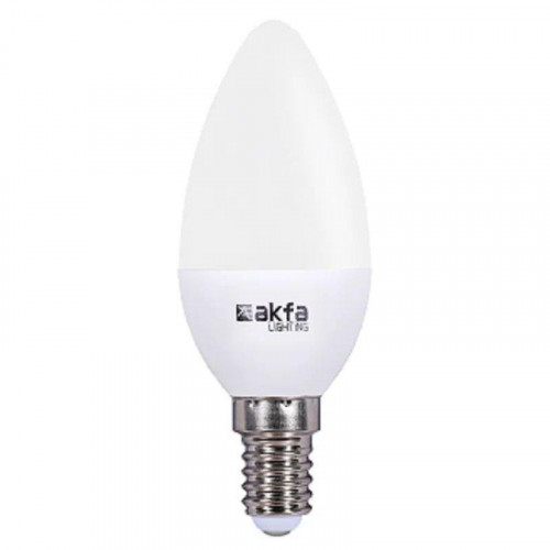 Лампа светодиодная Akfa Lighting E14 7W 6500K матовая FLLFL071465A