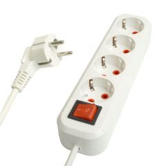Удлинитель Stekker Home 4гн 3м с/з HM07-41-03 49359