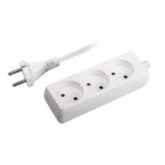 Удлинитель ФАZA 3гн 1,5м б/з шторки FE-03-150