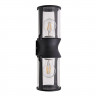Уличный настенный светильник Arte Lamp Minchir A8306AL-2BK