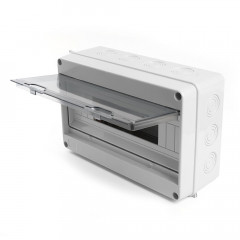 Бокс настенный Stekker EBX50-1/15-65 15 модулей, пластик, IP65 39192