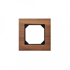 Рамка 1-постовая Liregus Epsilon орех 28-2251
