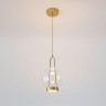 Подвесной светодиодный светильник Eurosvet Frasco 50267/1 LED латунь
