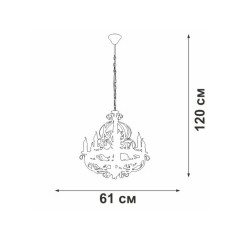Подвесная люстра Vitaluce V1166/8