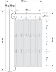 Настенный светильник KUTEK ELLINI ELL-K-1(P)100/III