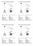 Подвесной светильник Vitaluce V2848-1/1S