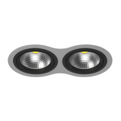 Комплект из светильника и рамки Lightstar Intero 111 (217929+217907+217907) i9290707