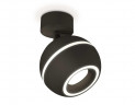 Комплект накладного светильника Ambrella light Techno Spot XM1102015 SBK черный песок (A2210, C1102, N7111)