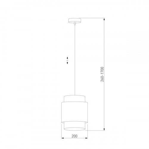 Подвесной светильник TK Lighting 6540 Boho Black