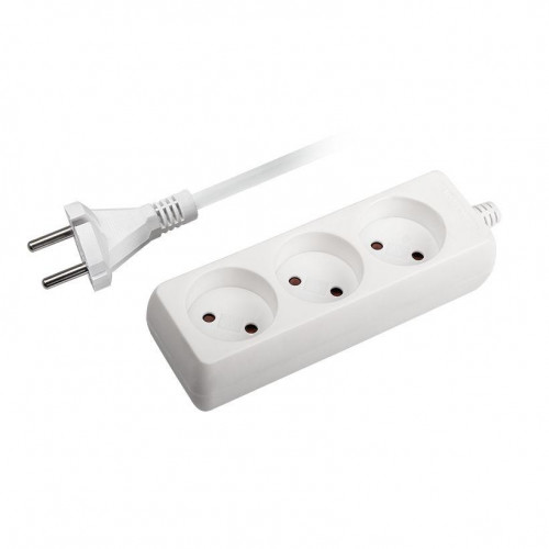 Удлинитель ФАZA 3гн 1,5м б/з шторки FE-03-150