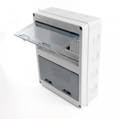 Бокс настенный Stekker EBX50-1/24-65 24 модуля, пластик, IP65 39194