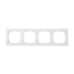Рамка LK Studio 4-постовая (белый) LK80 844404-1