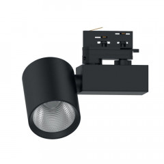 Светодиодный светильник Feron AL148 трековый на шинопровод 30W 4000K 35 градусов черный, 3х фазный