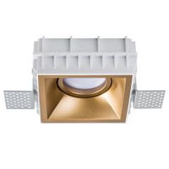 Комплект из светильника и рамки Lightstar Domino Quad (214510+214503) G214503