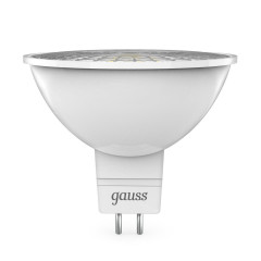 Лампа светодиодная Gauss GU5.3 5W 4100K матовая 201505205