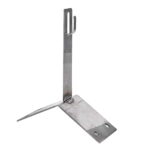 Держатель кровельный на конёк, 100/65мм, NI EKF PROxima lp-d2202-ni