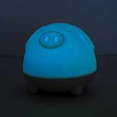 Ночник Lucia Мяшки-светяшки 123 Свинка Хрю белый 4606400511847