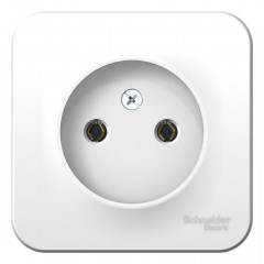 Розетка 2К Systeme Electric Blanca 16A 250V белая BLNRA000101