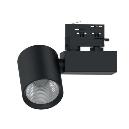 Светодиодный светильник Feron AL148 трековый на шинопровод 40W 4000K 35 градусов черный, 3х фазный