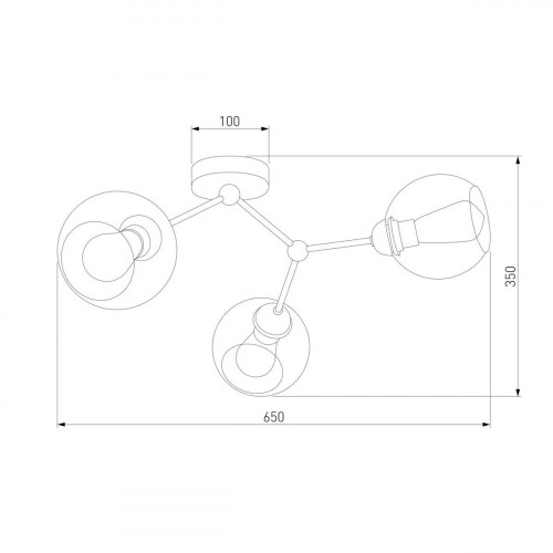 Потолочная люстра TK Lighting 4372 Fairy