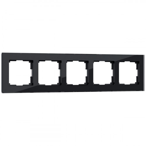 Рамка Werkel Favorit на 5 постов черный W0051108 4690389160110