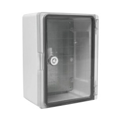 Корпус пластиковый ЩМПп Stekker EBX60-6/04-65 IP65 c прозрачной дверью (280*210*130) пластик ArcaWP65+ 50719