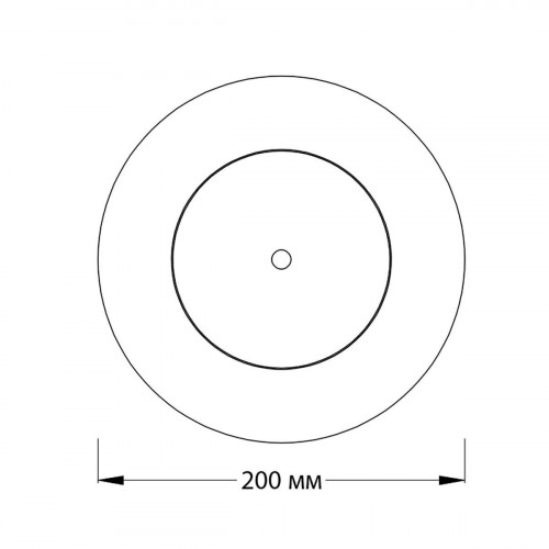 Потолочный светодиодный светильник Escada 20023SMA/01LED GR
