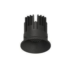 POINTS Точечный светильник GLAZ LED 220В 8Вт 3000К CRI90 50° NO-DIM угольно-черный